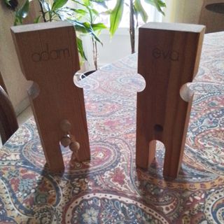 Statuette in legno vintage