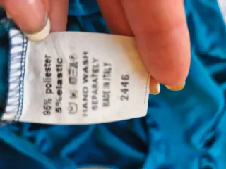 Vestido Terciopelo Teal Manga Larga