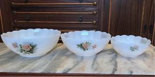 Vajilla Arcopal Rosas 83 piezas