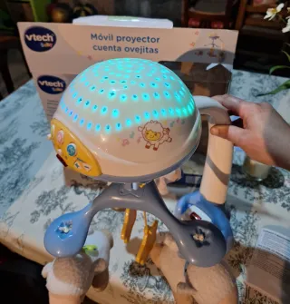 Móvil cuna proyector Cuenta Ovejas