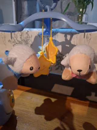 Móvil cuna proyector Cuenta Ovejas