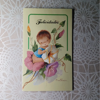 4 Postales de Costanza diferentes medidas y años