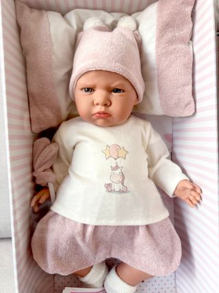 Muñeca Berta Unicornio Rosa Antonio Juan