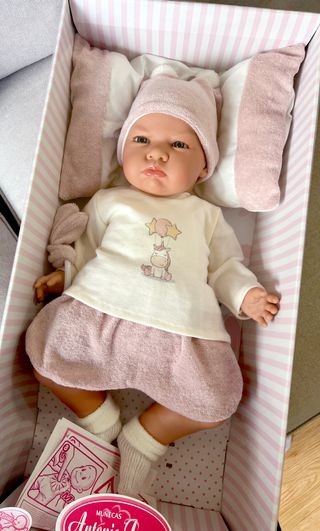 Muñeca Berta Unicornio Rosa Antonio Juan