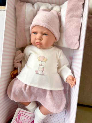 Muñeca Berta Unicornio Rosa Antonio Juan