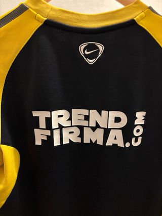 Sudadera Nike Dri-Fit Vintage Negra y Amarilla