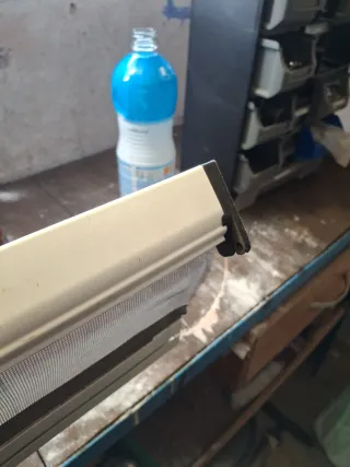 Mosquitera de aluminio