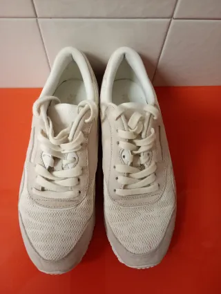 Zapatillas Reebok Classic Talla 37 Beige/Blanco