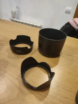 Cámara Canon EOS 1300D + 3 objetivos