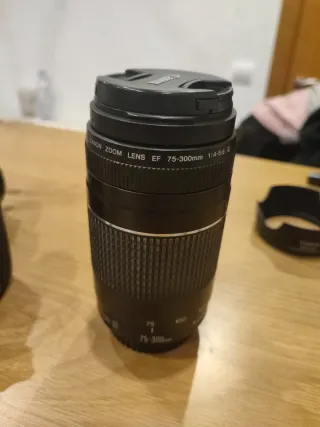 Cámara Canon EOS 1300D + 3 objetivos