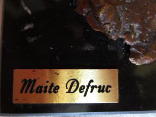 Bronce pieza única MAITE DEFRUC, Murcia 1947-2021.