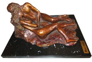Bronce pieza única MAITE DEFRUC, Murcia 1947-2021.