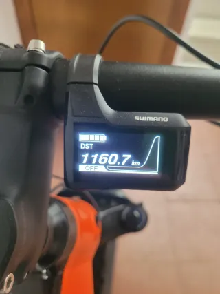 Bicicleta Eléctrica Cannondale Naranja