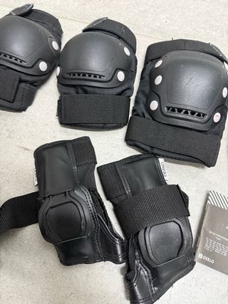 Protecciones Oxelo para patinaje