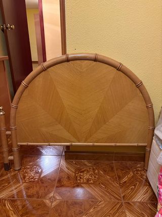 Cabecero de madera para cama de 90