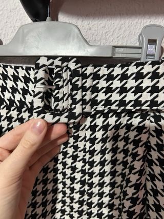 Minifalda pata de gallo talla XS nueva fiesta