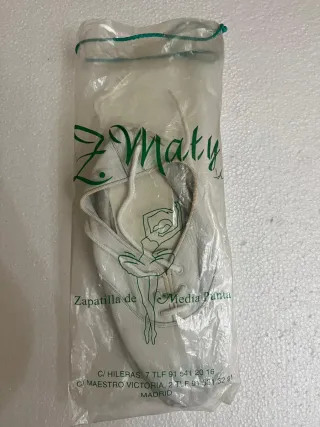 Zapatillas Ballet Media Punta Talla 35