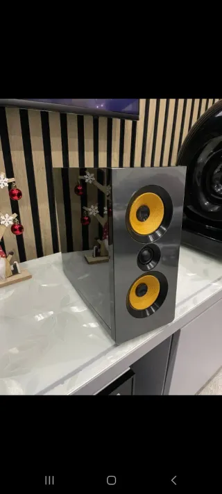 Altavoces LG Amplificados Kebla Negro/Amarillo