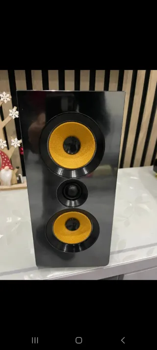 Altavoces LG Amplificados Kebla Negro/Amarillo