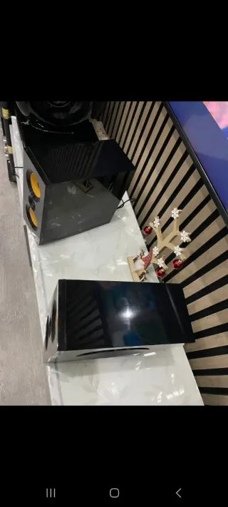 Altavoces LG Amplificados Kebla Negro/Amarillo