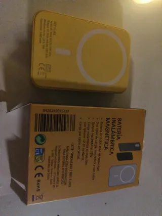 Cargador Inalámbrico DMG 5000 mAh Amarillo