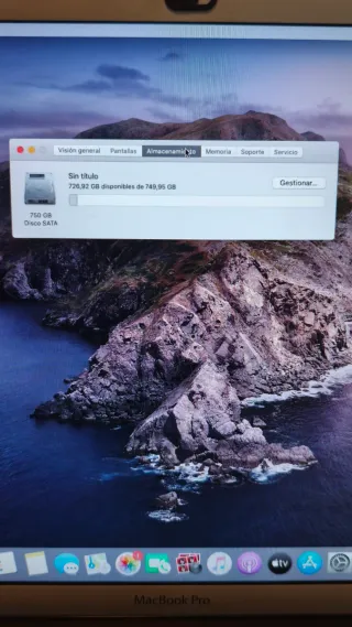 MacBook Pro 15 mediados 2012 Plata