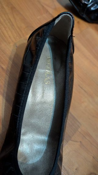 Zapatos de tacón Nicolas negros mujer