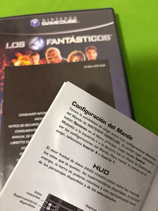 Los 4 Fantásticos GameCube Español