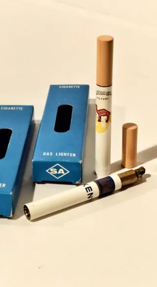 2 Mecheros gas años 80