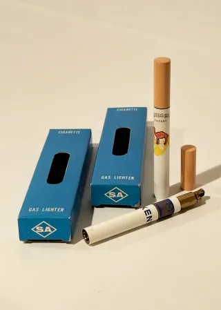 2 Mecheros gas años 80