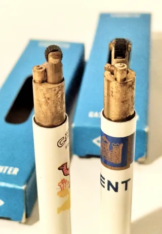 2 Mecheros gas años 80