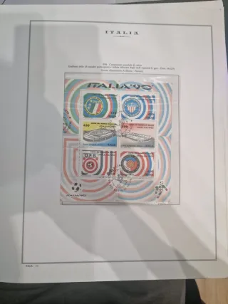 Francobolli Italia 1990 Completa
