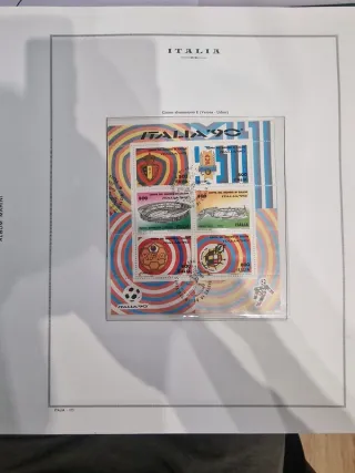 Francobolli Italia 1990 Completa