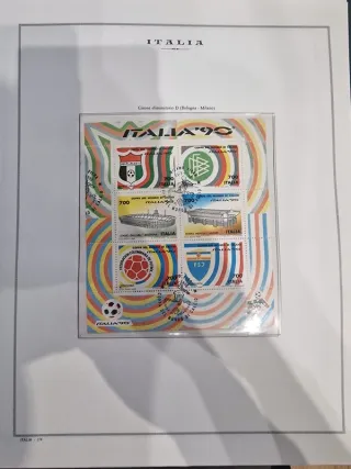 Francobolli Italia 1990 Completa