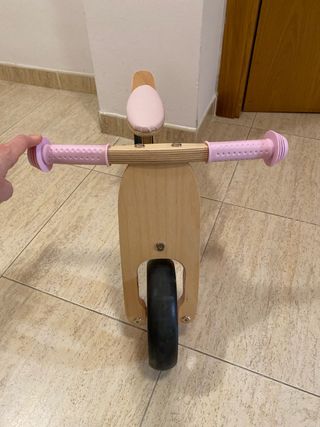 Triciclo convertible Correpasillos madera SKLUM