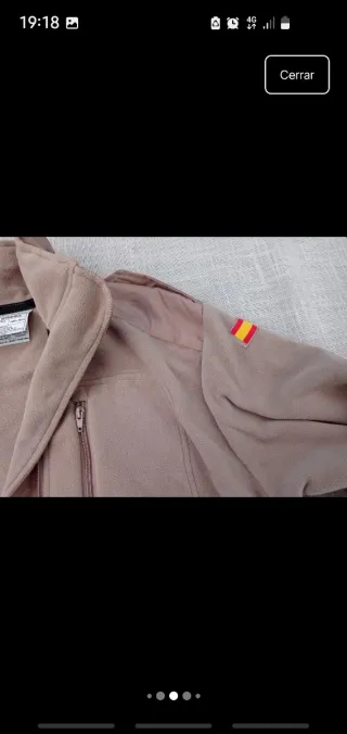 Chaqueta polar Armada Española XXL