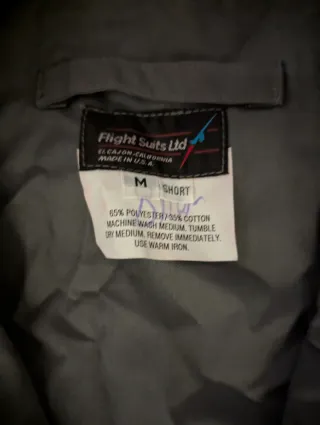 Traje de Vuelo Mono Verde Militar