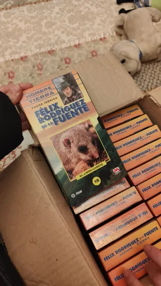 18 Cintas VHS Félix Rodríguez de la Fuente