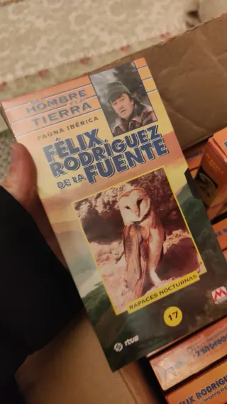 18 Cintas VHS Félix Rodríguez de la Fuente