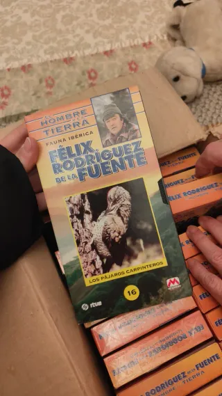 18 Cintas VHS Félix Rodríguez de la Fuente