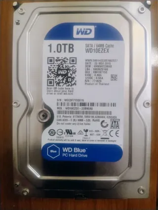 Disco Duro WD 1TB SATA