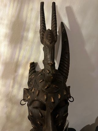 Máscara Africana Baule Costa de Marfil