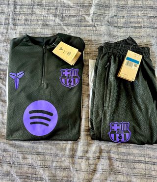 Chándal FC Barcelona Nike Negro/Morado