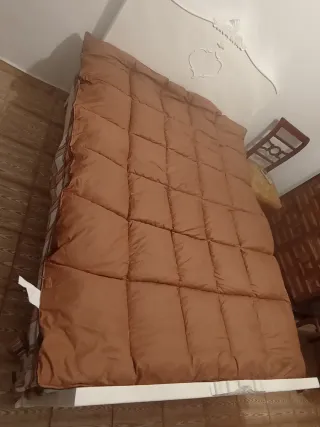 Edredón de pluma PARA CAMA DE 90