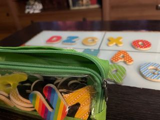 Letras imantadas para nevera