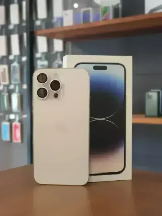 IPHONE 14 PRO MAX 256GB PLATA BATERIA 100%