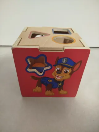 Juguete Madera Paw Patrol Piezas Encajables