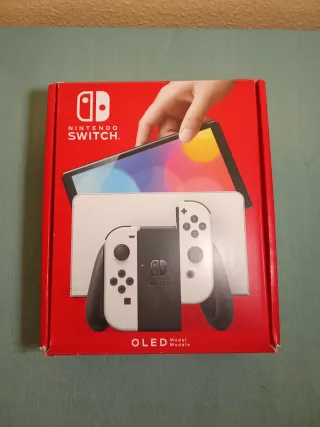 Nintendo Switch OLED Bianca