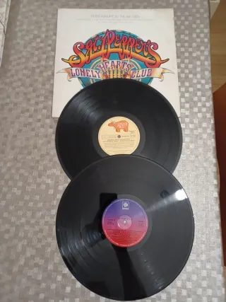 Doble LP Peter Frampton & Bee Gees