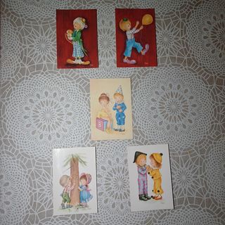 5 Postales de niños CONI (Costanza)